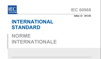 IEC 60968-2012普通照明用自镇流灯的安全要求